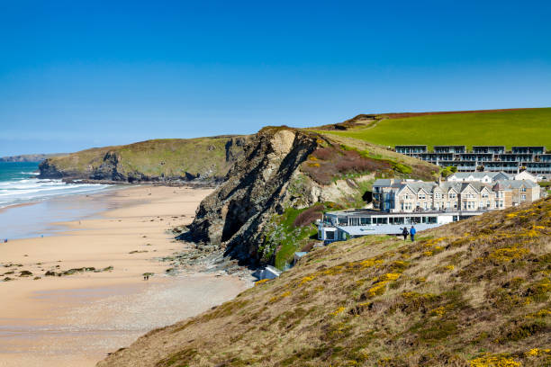 istock Watergate Bay near Newquay Cornwall England UK 1149275313