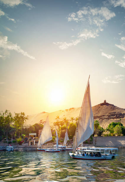 istock River Nile and boats 1149276915