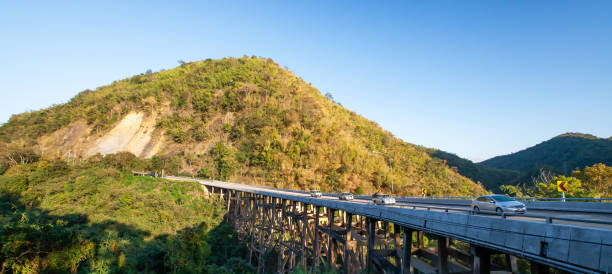 istock Scenery of the bear mountains bridge on winter dusk. 1149278726
