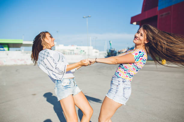 istock Playful female friends 1149279216
