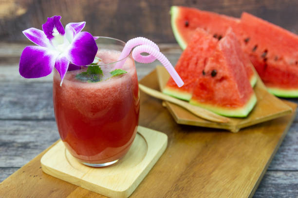 istock Fresh watermelon juice and fruit juice 1149281796