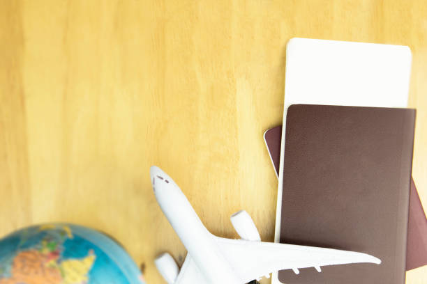 istock Concept travel transportation with airplane. 1149281853