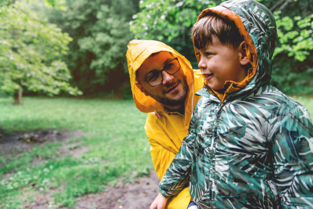 istock Father and son spending a day in the Forest 1149282037