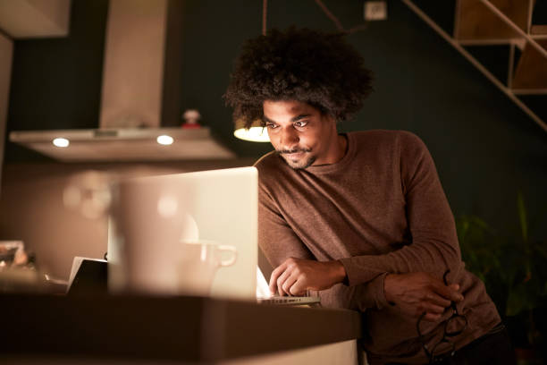 istock Lifestyle late night working Barcelona. 1149282250
