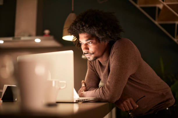 istock Lifestyle late night working Barcelona. 1149282252