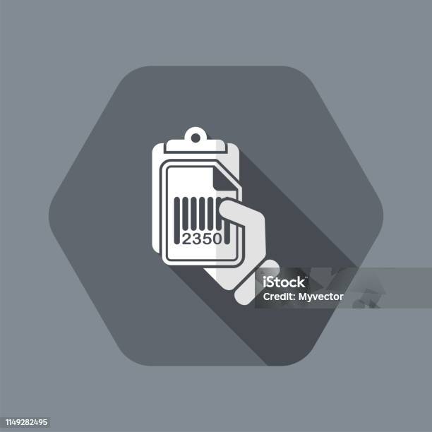 Document Barcode Icon Stock Illustration - Download Image Now - Bar Code, Bar Code Reader, Business