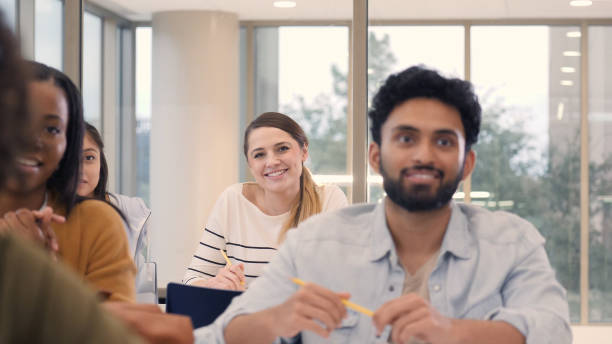 istock Attentive male college student 1149286350