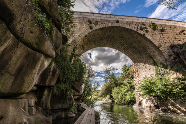 istock river Eresma in Segovia, a world heritage city by Unesco (Spain) 1149290363
