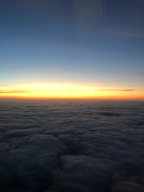 istock Sunrise at 40,000 feet 1149294515