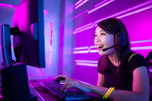 istock cybersport gamer have live stream 1149295300