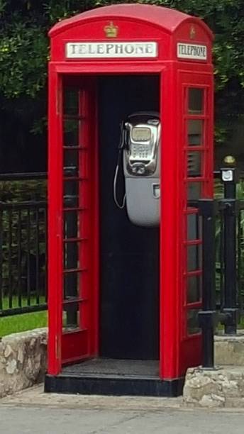 istock English telephone booth in Gibraltar 1149296444