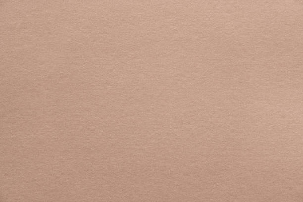 istock Abstract beige glossy paper texture background or backdrop. light brown cardboard or shiny paperboard for decorative design element. Simple grainy textured surface for journal template presentation 1149297611