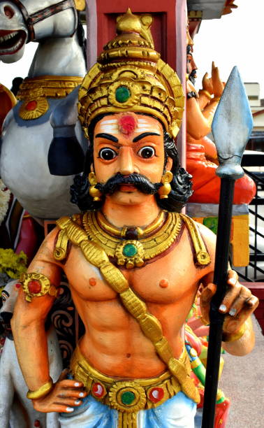 istock Gate guardian at Sri Jada Muniswarar temple in Penang 1149298069