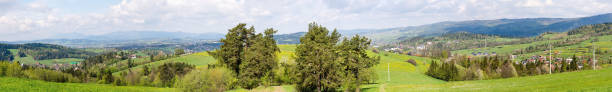 istock Panoramic view from Gorce in Rabka Zdroj (Poland) 1149300518