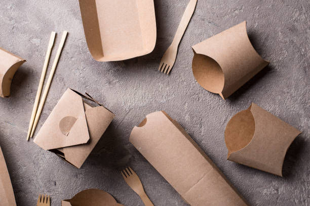 istock Eco friendly fast food containers 1149303299