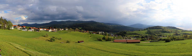istock Panoramic image of Lam, Bavarian forest, Germany 1149303603