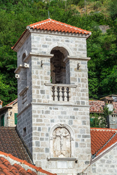 istock Tower with Jesus in Kotor, Montenegro 1149314688