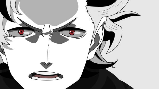 Ilustración de Cara De Anime Con Ojos Rojos De Dibujos Animados Banner Para Anime Manga Ilustración Vectorial y más Vectores Libres de Derechos de Estilo manga - iStock Ilustración de Cara De Anime Con Ojos Rojos De Dibujos Animados Banner Para Anime Manga Ilustración Vectorial y más Vectores Libres de Derechos de Estilo manga - iStock