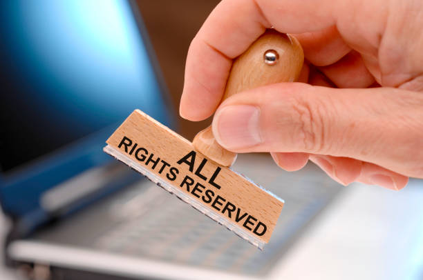 istock all rights reserved printed on rubber stamp 1149317562