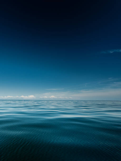 istock Seascape evening sea horizon and sky. 1149322314