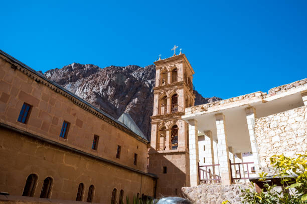 istock Church and monastery in Saint Catherine Egypt, Sinai 1149328004
