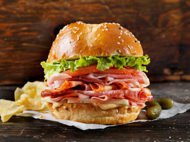 istock Italian Deli Sandwich on a Brioche Bun 1149329684