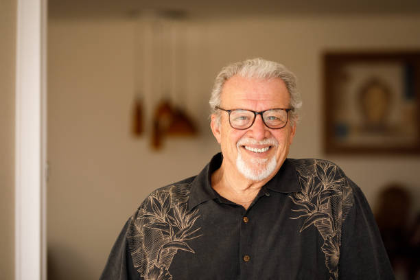 istock Senior man using glasses and smiling portrait 1149335802