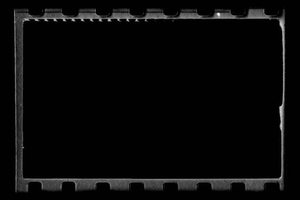 Film tape roll  background - copy space