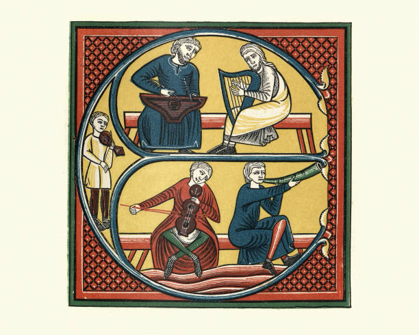 1,000+ Medieval Musicians Stock Illustrations, Royalty-Free Vector