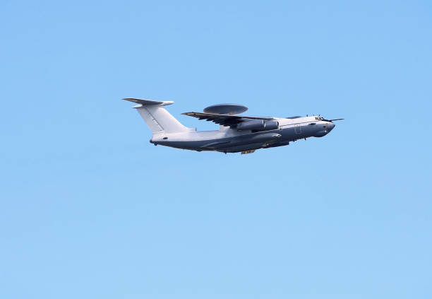 istock Russian military aircraft in flight 1149354945