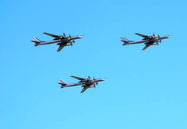 istock Military  aircraft in flight 1149355001