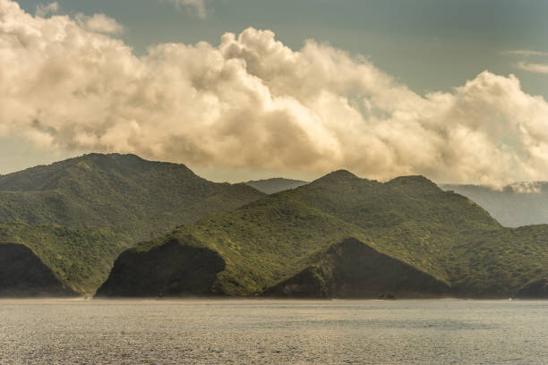 istock Rinca Island southside coast closeup, Indonesia. 1149355970
