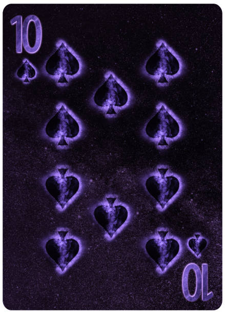 istock Ten of Spades playing card Abstract Background 1149366502