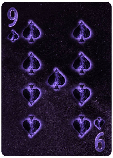 istock Nine of Spades playing card Abstract Background 1149369301