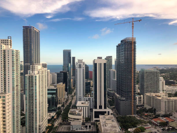 istock Aerial view of Brickell Financial District 1149373288