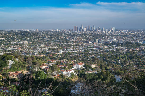 istock Los Angeles Skyline View 1149376124
