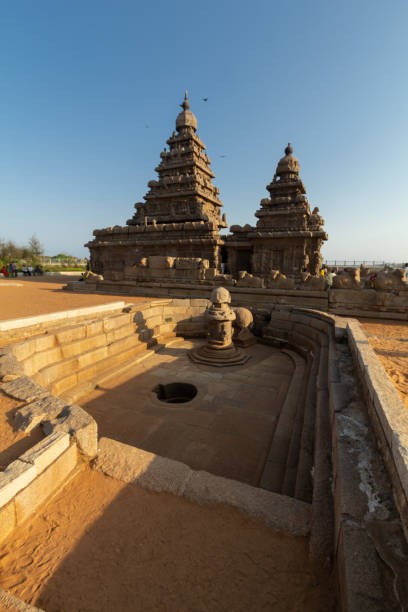 istock Sunset time at Mahabalipuram shore temple 1149381474