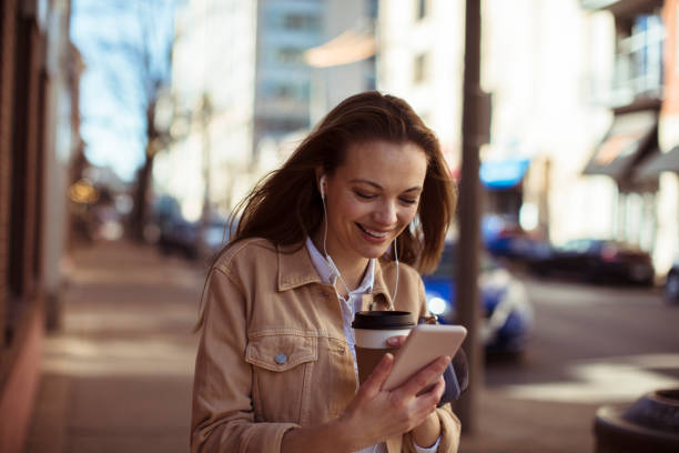 istock Businesswoman Commuting 1149389596