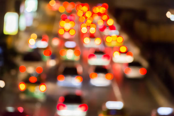 istock Bokeh from street lights of car light 1149391242