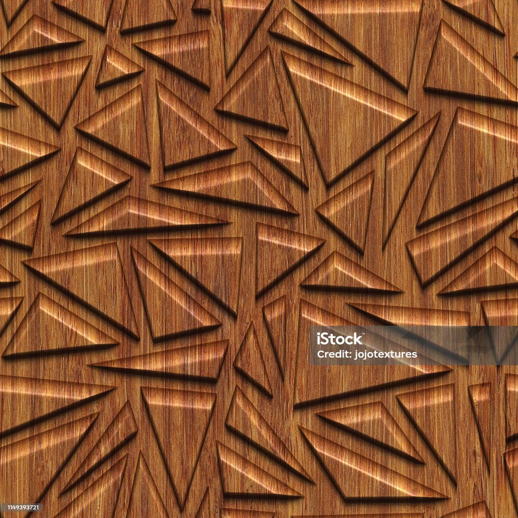Carved Pattern On Wood Background Seamless Texture Triangle Pattern 3d ...