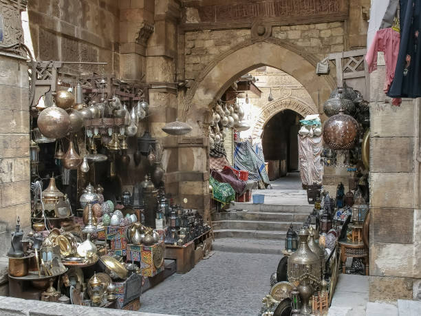 istock khan el khalili market in cairo, egypt 1149397687