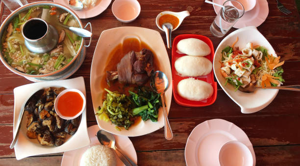 istock Frame of different food,Chinese style 1149400976