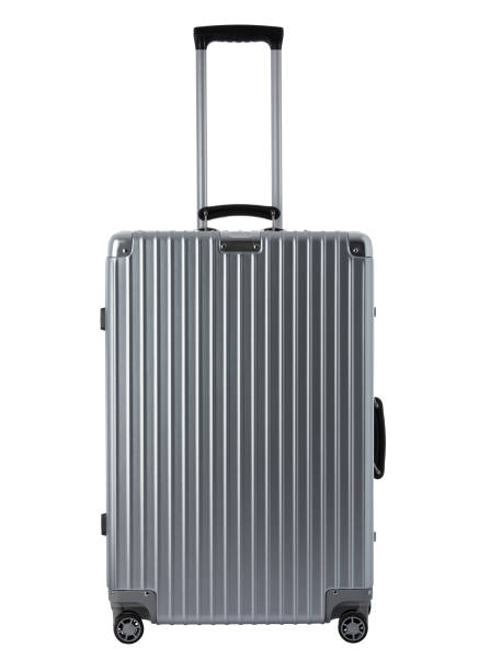 istock Gray luggage isolated on white background,Objects with Clipping Paths 1149412843