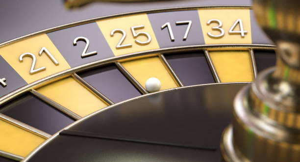 istock Roulette Wheel Black And Yellow 1149413420