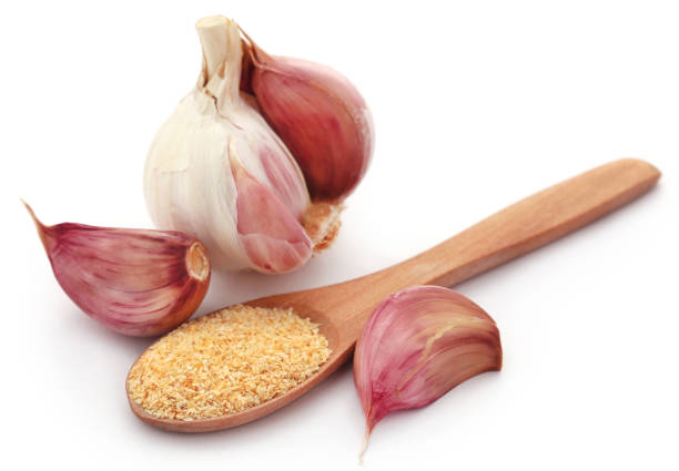 istock Garlic powder whith whole bulb 1149426559