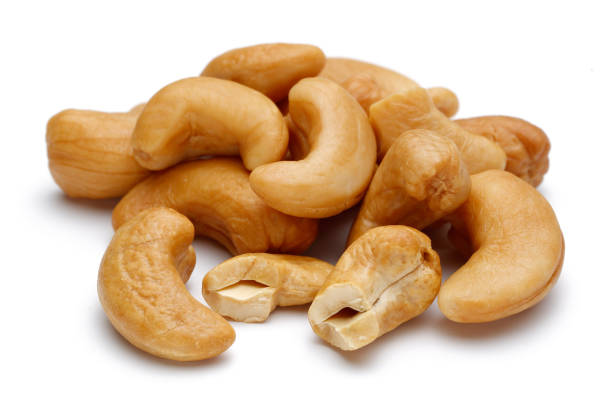 istock Roasted cashew nuts isolated on white 1149433163