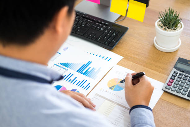 istock Businessman Working On Table At Office 1149439013