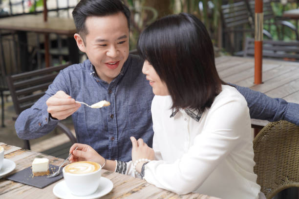 istock Coffee shop's parent-child leisure time 1149463033