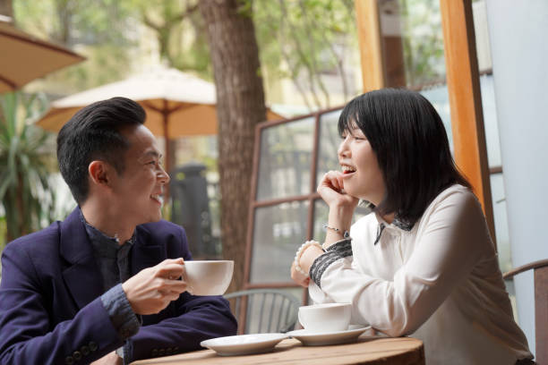 istock Coffee shop's parent-child leisure time 1149464533