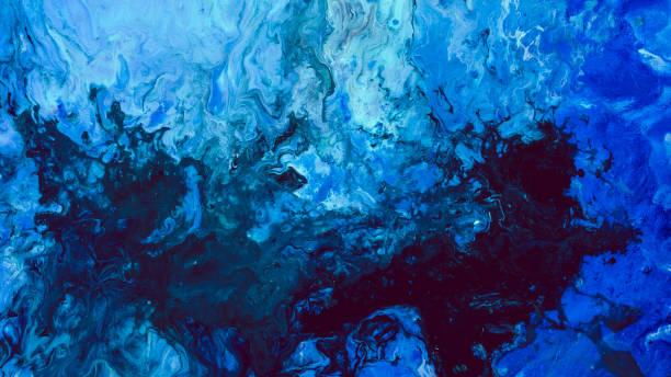 istock abstract blue shades mixture paint art background 1149477335